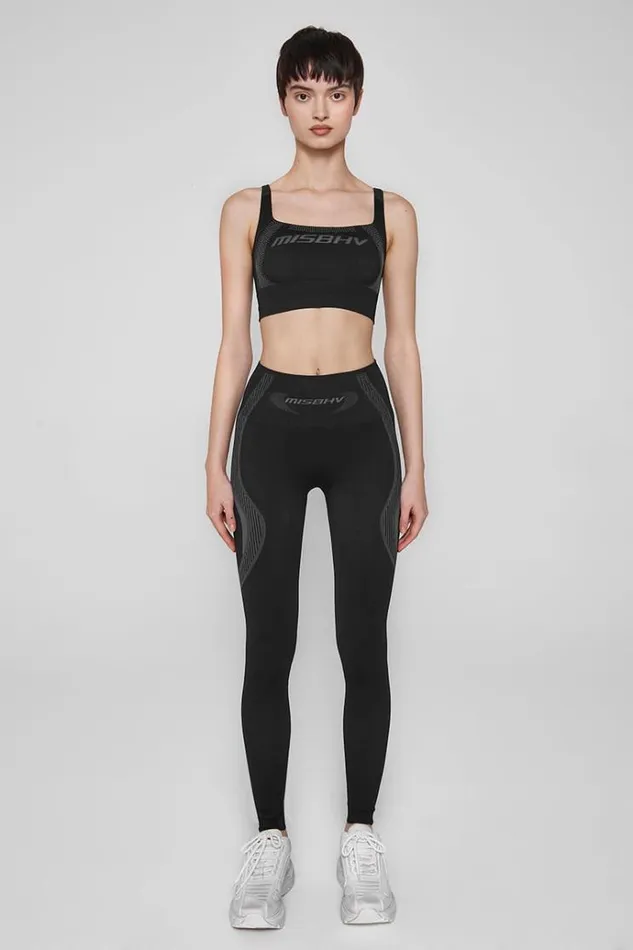 Bras Women MISBHV Sport Bra Top Muted Black