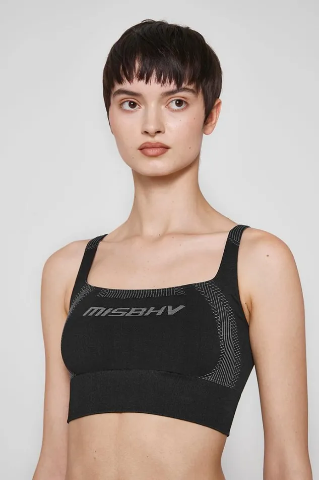 Bras Women MISBHV Sport Bra Top Muted Black