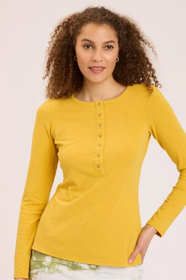Brie Hardware Long Sleeve Mead Pigment Clothing XCVI ShirtsBlouses