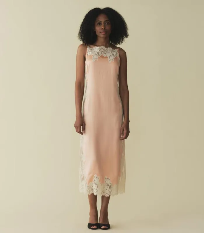 BRIETTA DRESS Coral Blush Shop DEN Dresses