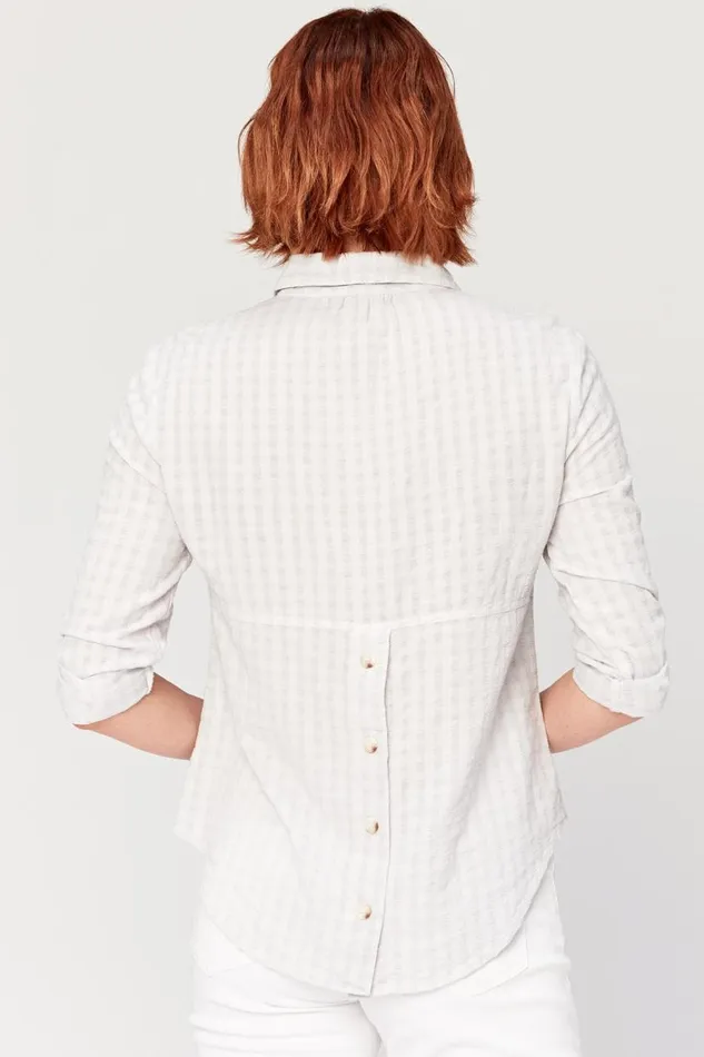 Brigit Buttonup Glacial Pigment Clothing XCVI ShirtsBlouses