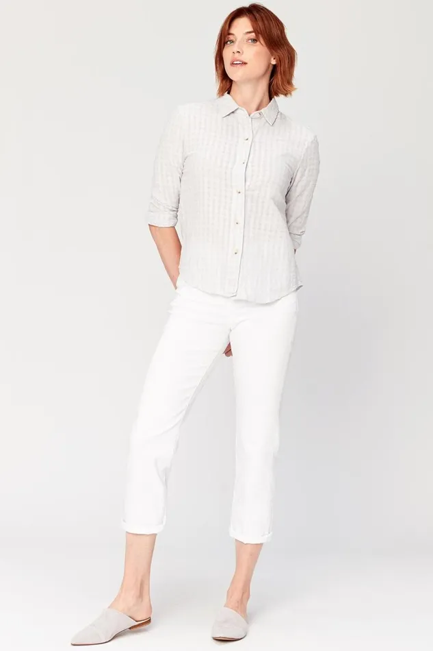 Brigit Buttonup Glacial Pigment Clothing XCVI ShirtsBlouses