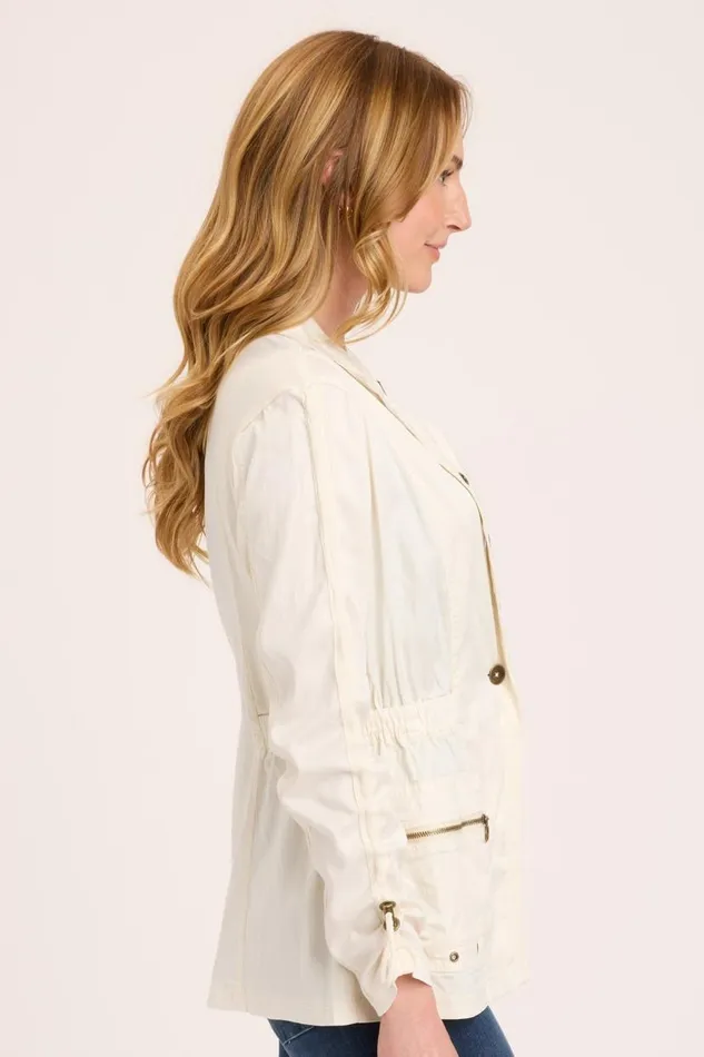 Bronson Blazer Toasted Almond Clothing XCVI Jackets