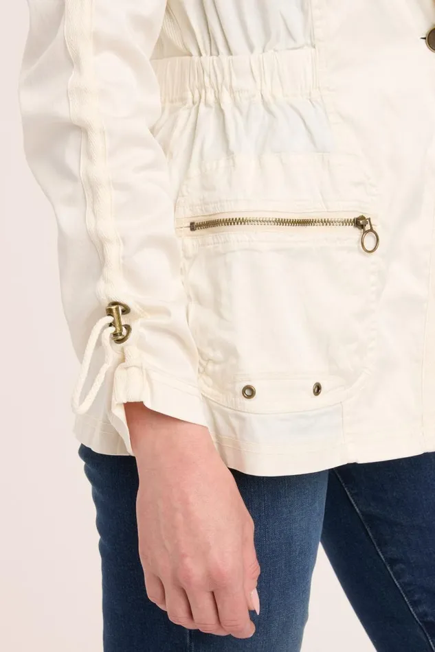 Bronson Blazer Toasted Almond Clothing XCVI Jackets
