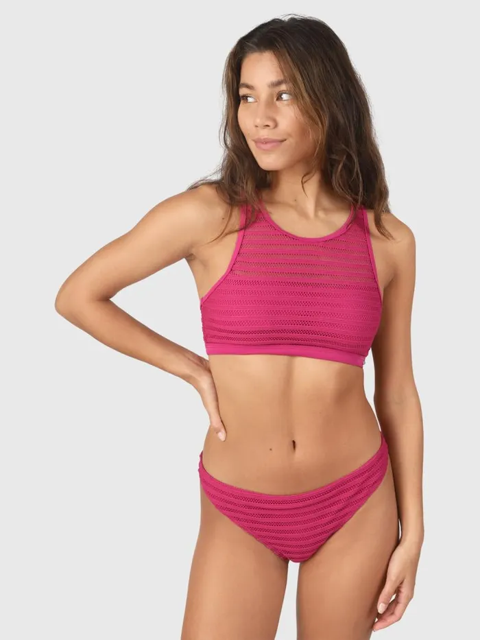 Brunotti Bikini Sets Women Elena Mesh Sports Bikini Set Magenta