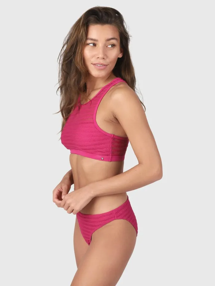 Brunotti Bikini Sets Women Elena Mesh Sports Bikini Set Magenta