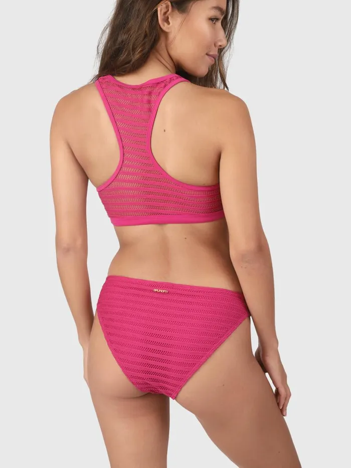 Brunotti Bikini Sets Women Elena Mesh Sports Bikini Set Magenta