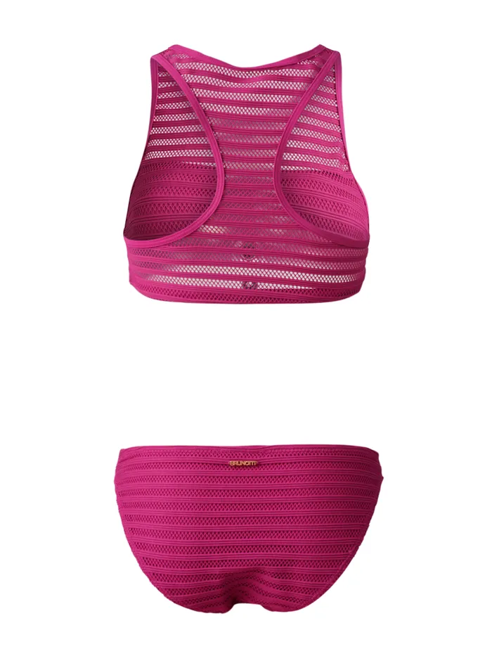 Brunotti Bikini Sets Women Elena Mesh Sports Bikini Set Magenta