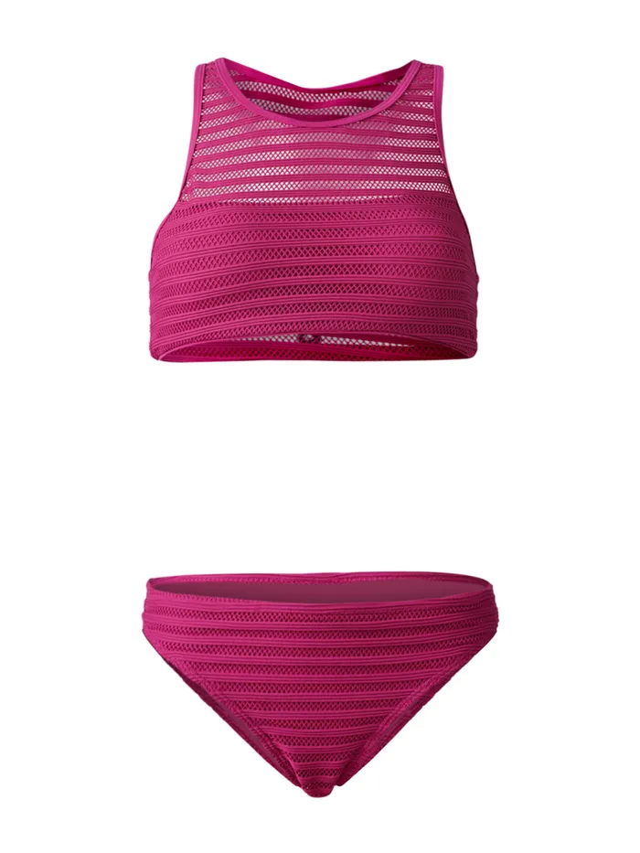 Brunotti Bikini Sets Women Elena Mesh Sports Bikini Set Magenta