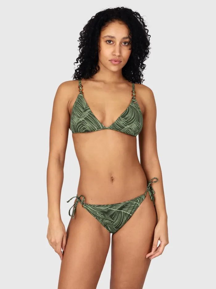 Brunotti Bikini Sets Women HanaleySatin Bralette Bikini Green