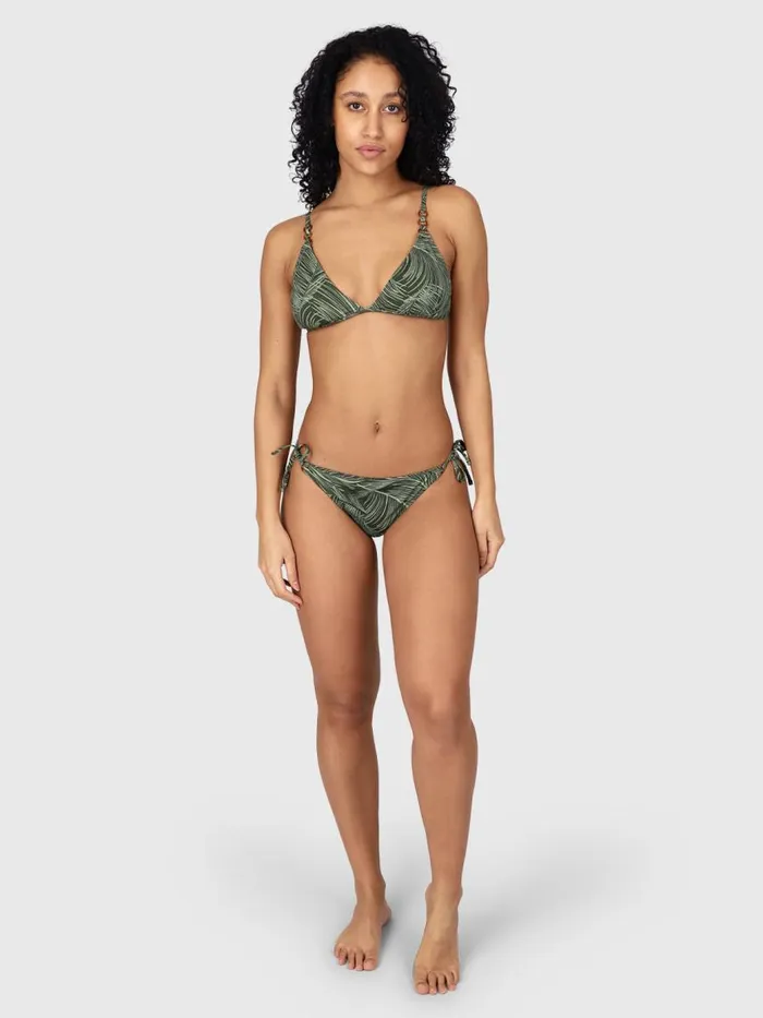 Brunotti Bikini Sets Women HanaleySatin Bralette Bikini Green