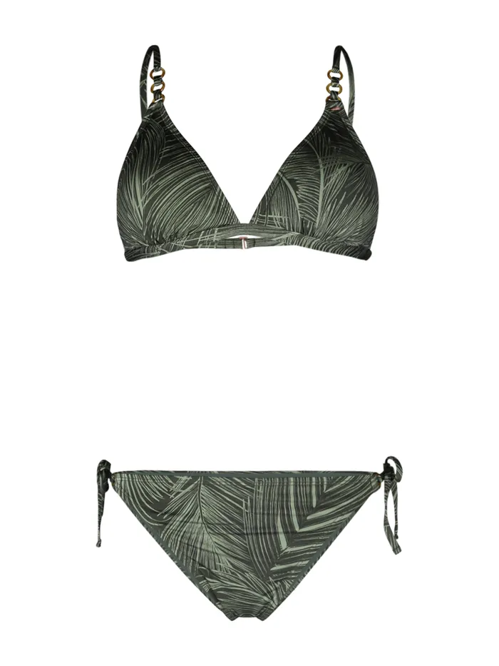 Brunotti Bikini Sets Women HanaleySatin Bralette Bikini Green