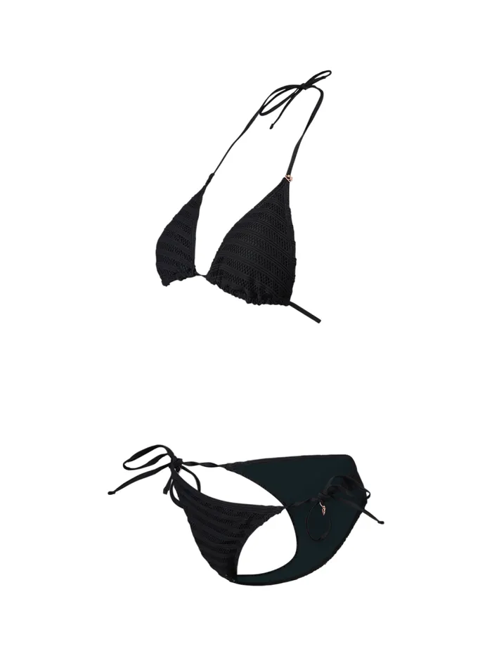 Brunotti Bikini Sets Women MahliaMesh Triangle Bikini Set Black