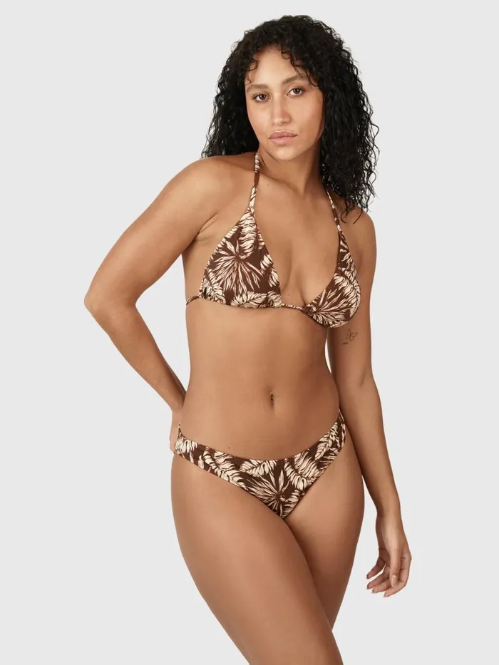 Brunotti Bikini Sets Women Popstar Slider Triangle Bikini Set Brown