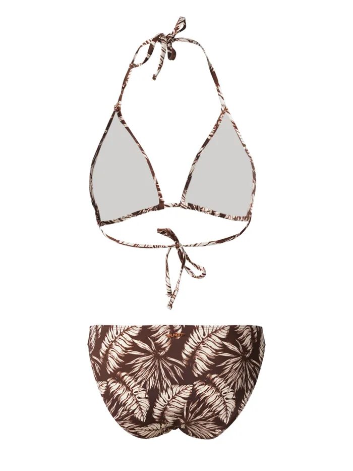 Brunotti Bikini Sets Women Popstar Slider Triangle Bikini Set Brown