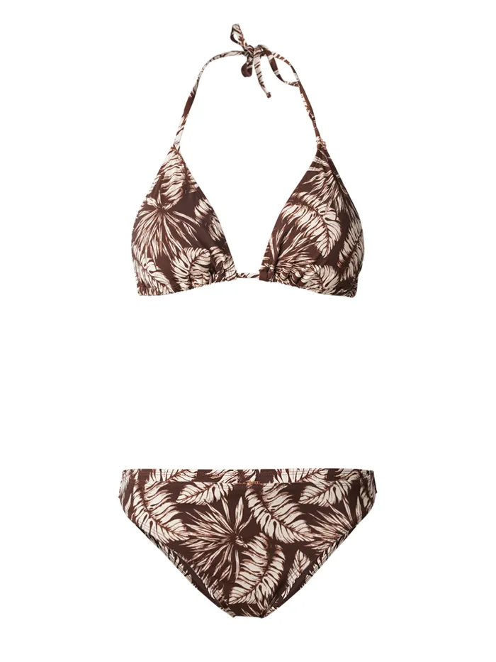 Brunotti Bikini Sets Women Popstar Slider Triangle Bikini Set Brown