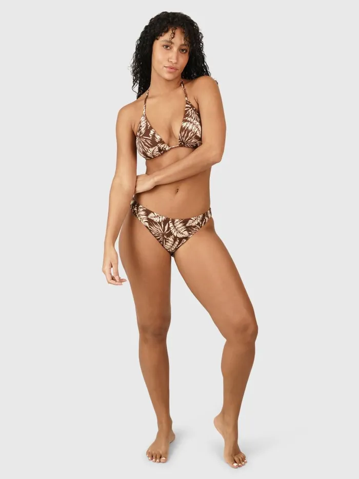 Brunotti Bikini Sets Women Popstar Slider Triangle Bikini Set Brown