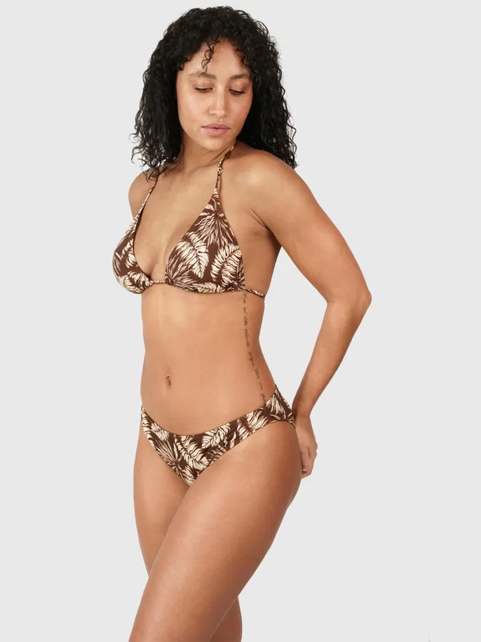 Brunotti Bikini Sets Women Popstar Slider Triangle Bikini Set Brown