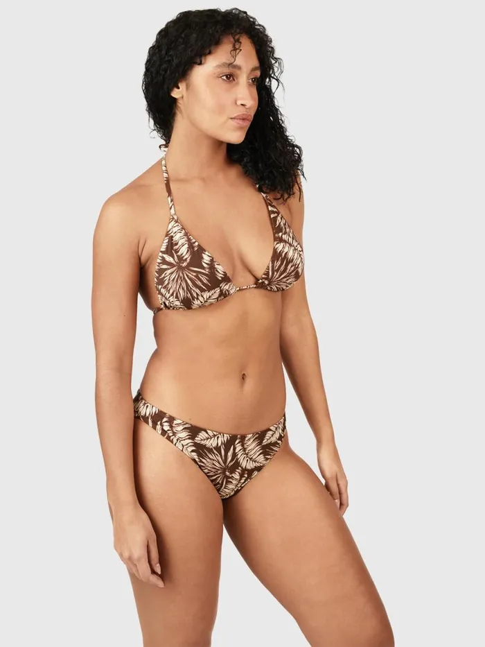 Brunotti Bikini Sets Women Popstar Slider Triangle Bikini Set Brown