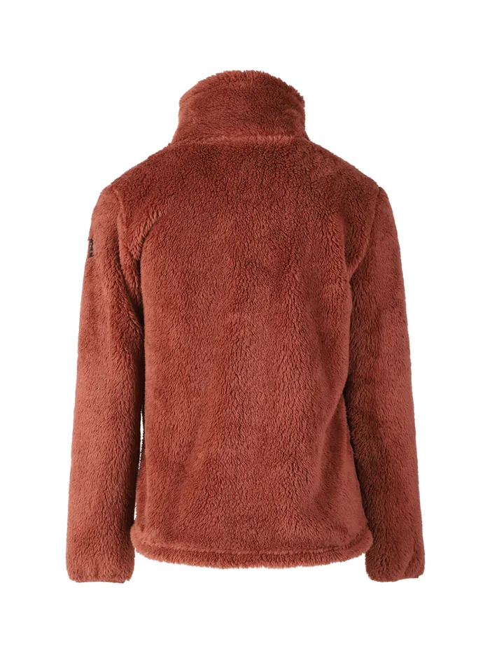 Brunotti Fleece Women Kyoto Fleece Jacket Brown