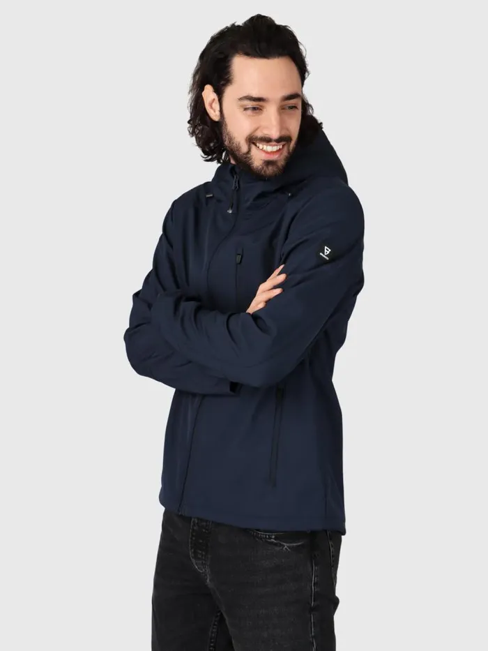 Brunotti Jackets Men MibNSoftshell Jacket Blue