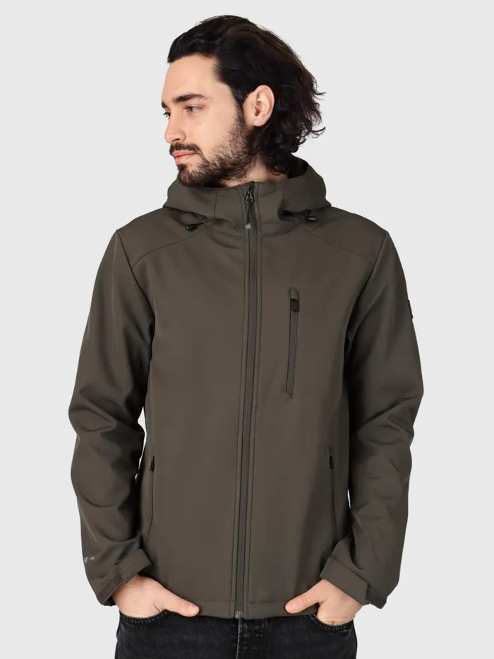 Brunotti Jackets Men MibNSoftshell Jacket Green