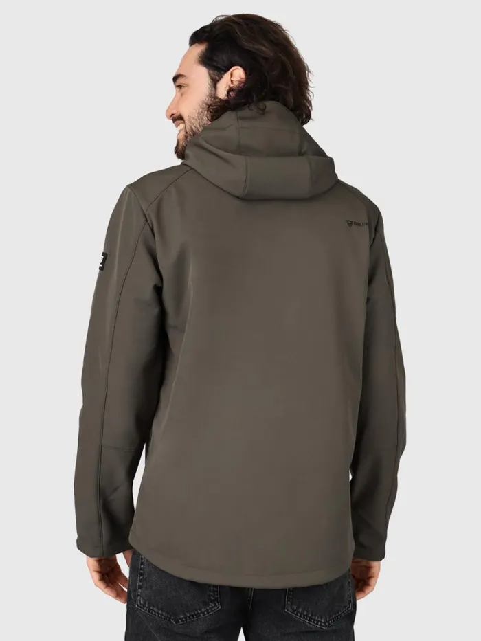 Brunotti Jackets Men MibNSoftshell Jacket Green