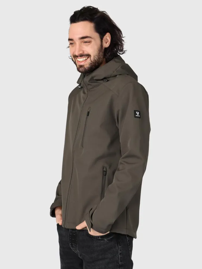 Brunotti Jackets Men MibNSoftshell Jacket Green