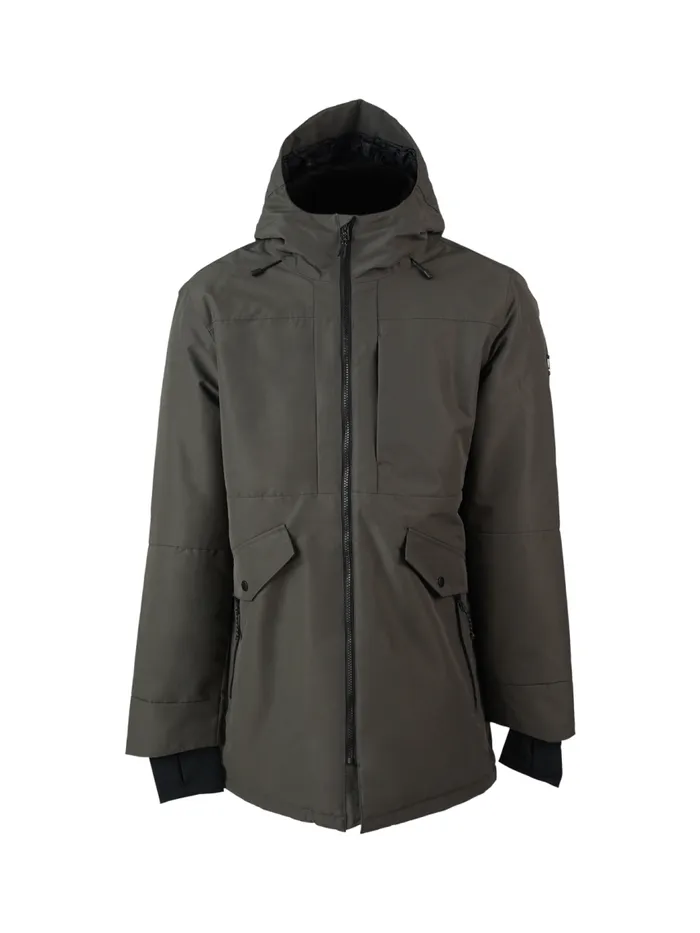 Brunotti Jackets Men NelsonParka Rain Jacket Green