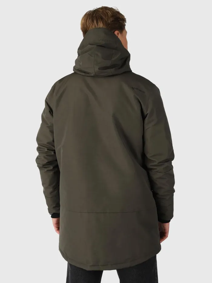Brunotti Jackets Men NelsonParka Rain Jacket Green