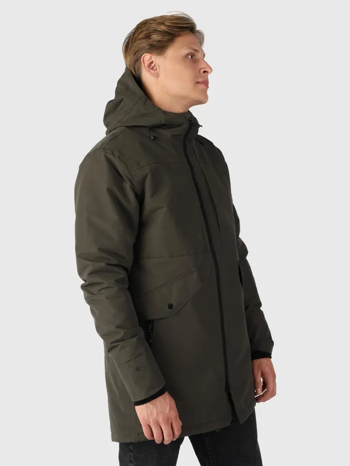 Brunotti Jackets Men NelsonParka Rain Jacket Green