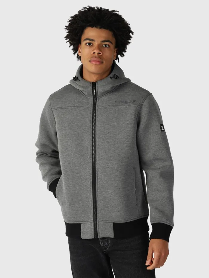Brunotti Jackets Men StickersSweat Jacket Grey