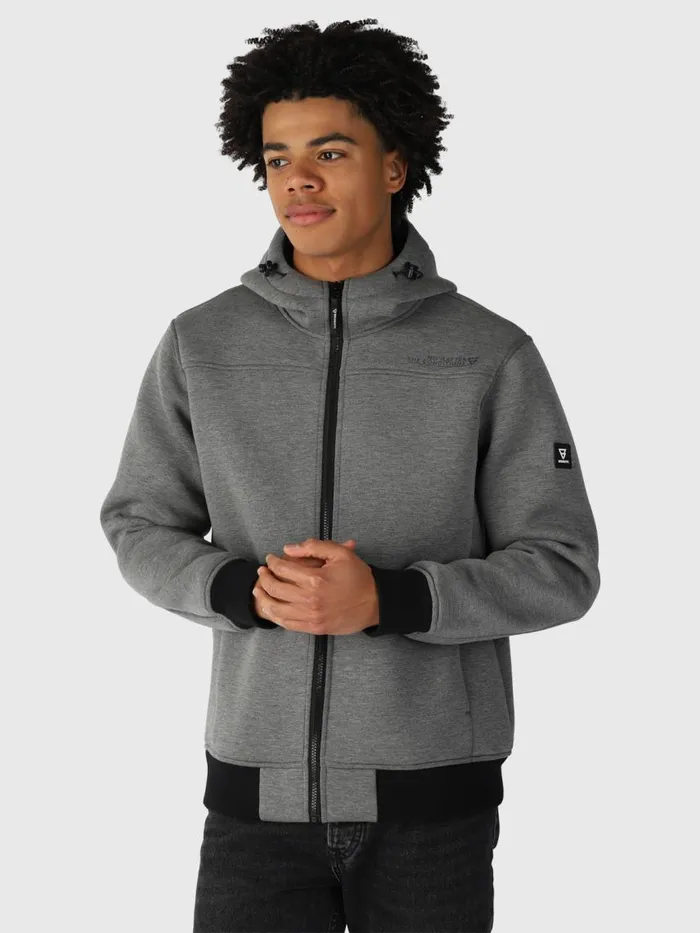 Brunotti Jackets Men StickersSweat Jacket Grey