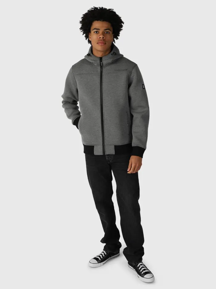 Brunotti Jackets Men StickersSweat Jacket Grey