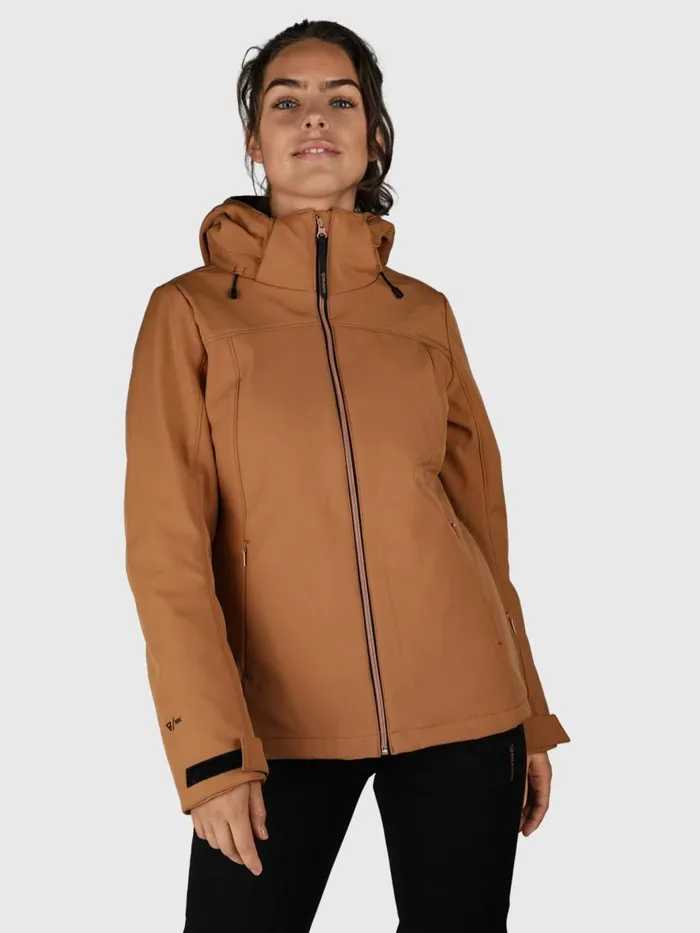 Brunotti Jackets Women AriesN Softshell Jacket Brown