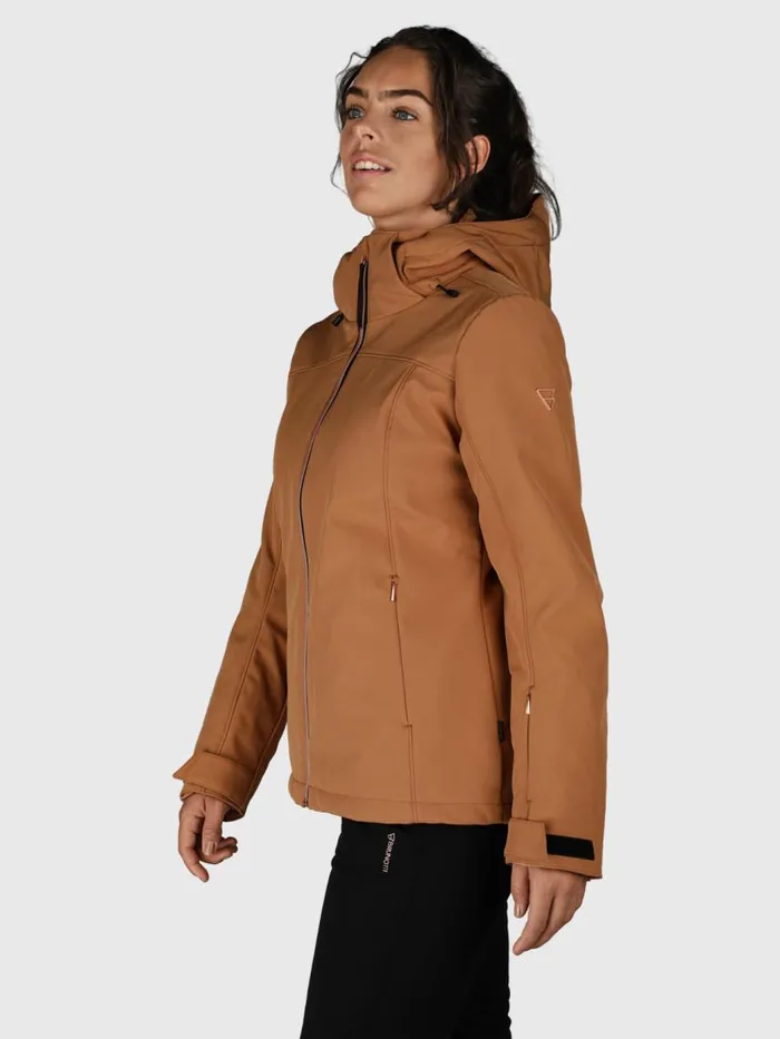 Brunotti Jackets Women AriesN Softshell Jacket Brown