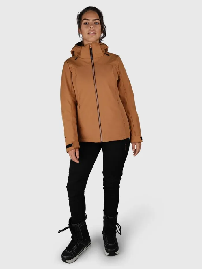 Brunotti Jackets Women AriesN Softshell Jacket Brown