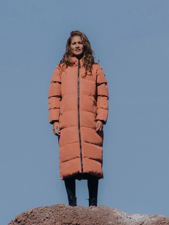 Brunotti Jackets Women Bigsur Long Puffer Coat Brown