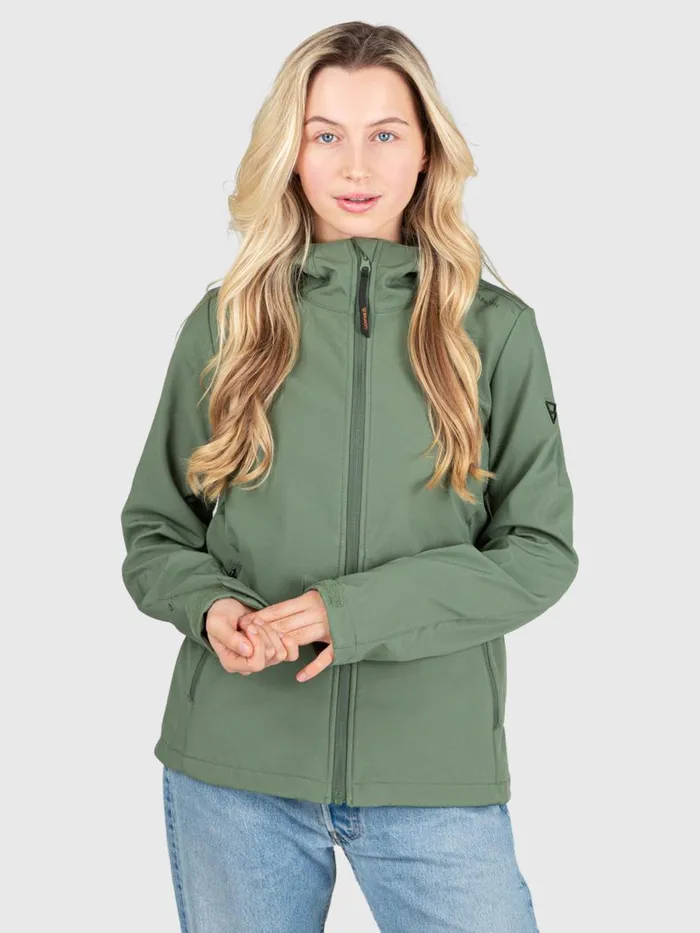 Brunotti Jackets Women Joos Softshell Jacket Green
