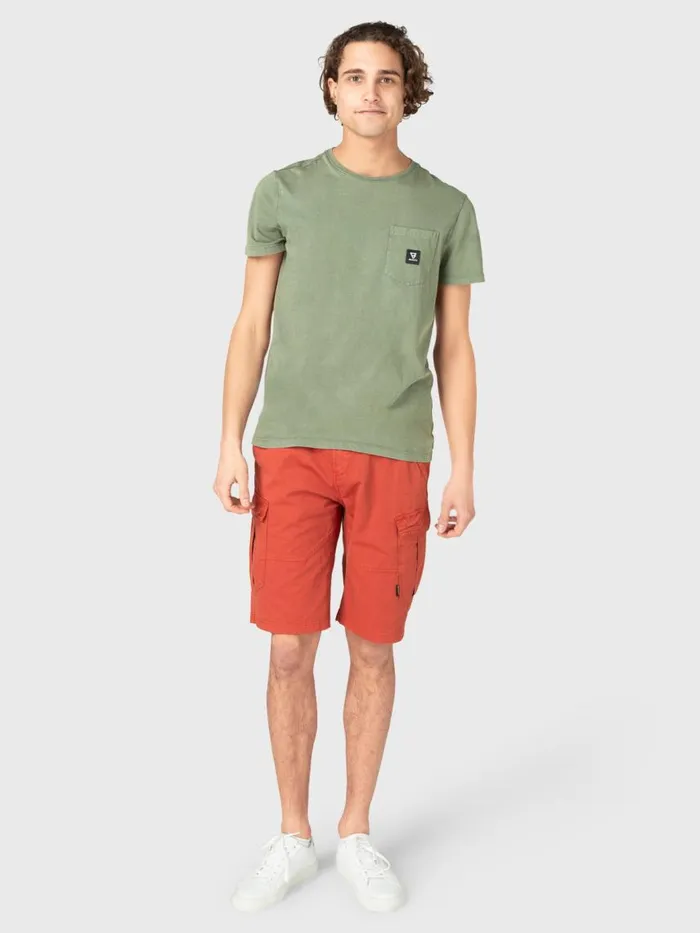 Brunotti Pants and Shorts Men CaldECONWalkshorts Red