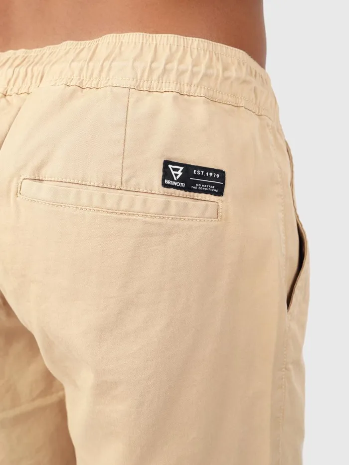 Brunotti Pants and Shorts Men CarlosWalkshorts Beige
