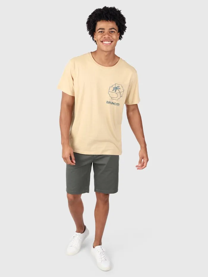 Brunotti Pants and Shorts Men CarlosWalkshorts Grey