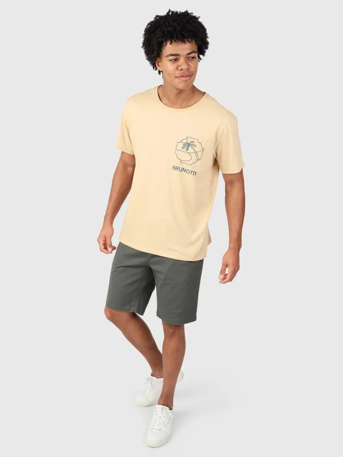 Brunotti Pants and Shorts Men CarlosWalkshorts Grey