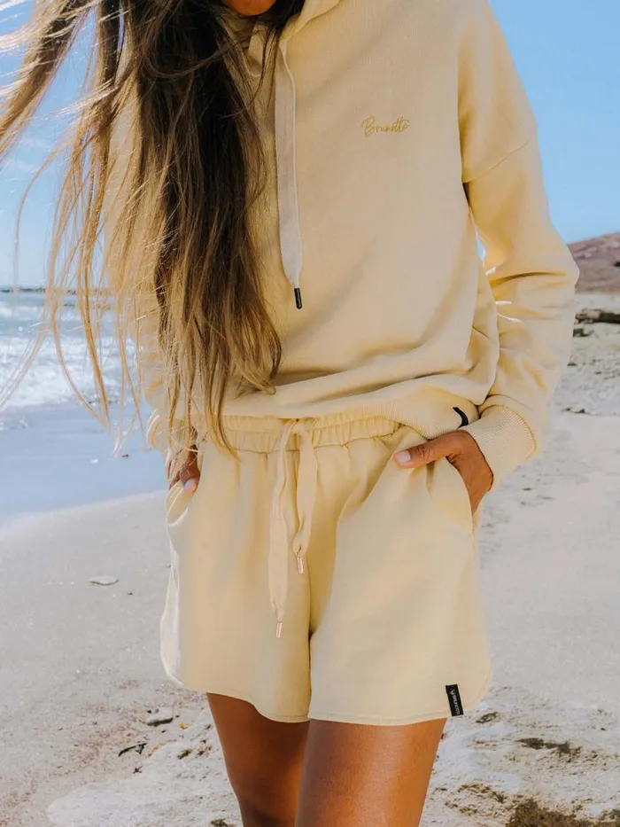 Brunotti Pants and Shorts Women Veronica Sweat Shorts Yellow