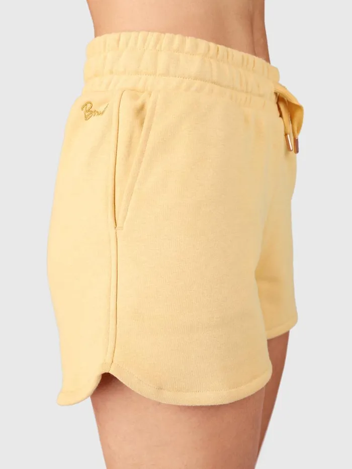 Brunotti Pants and Shorts Women Veronica Sweat Shorts Yellow
