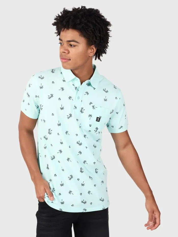 Brunotti Polos and Shirts Men AddaxAOPolo Shortsleeve Mint