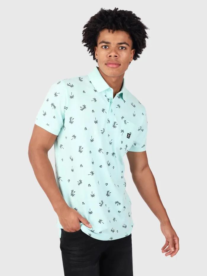 Brunotti Polos and Shirts Men AddaxAOPolo Shortsleeve Mint