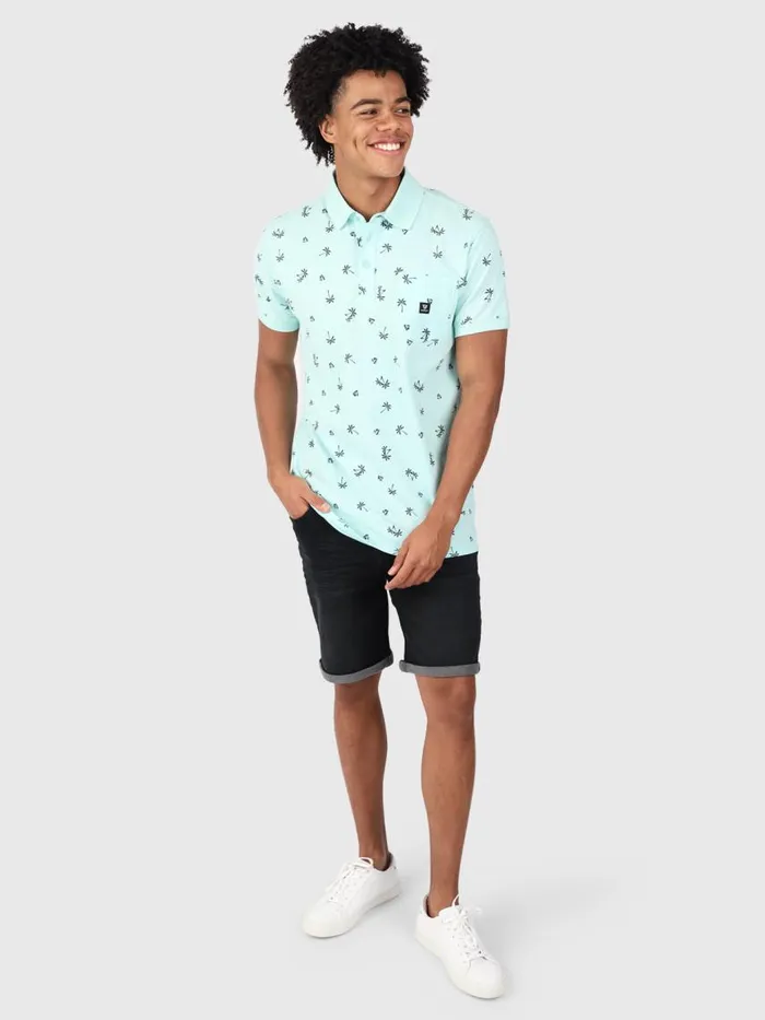 Brunotti Polos and Shirts Men AddaxAOPolo Shortsleeve Mint