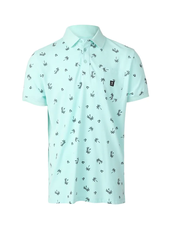 Brunotti Polos and Shirts Men AddaxAOPolo Shortsleeve Mint