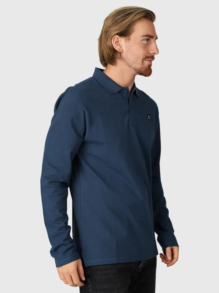 Brunotti Polos and Shirts Men ManicaPolo Longsleeve Blue